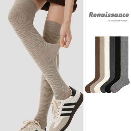 Wool Blend Over The Knee Cozy Thick Socks