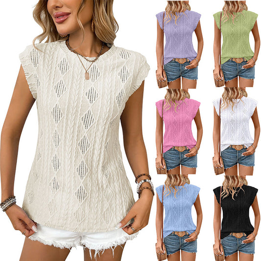Casual Geometric Print Loose Fit T-Shirt