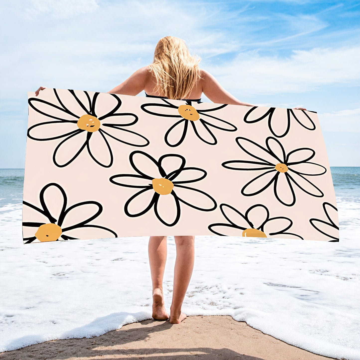 Custom Beach Towel Extra Large Microfiber Printed 100x180cm