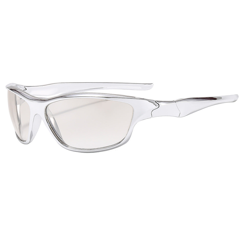 Y2K Cyberpunk Sport Sunglasses Trendy Futuristic Eyewear