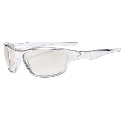 Y2K Cyberpunk Sport Sunglasses Trendy Futuristic Eyewear
