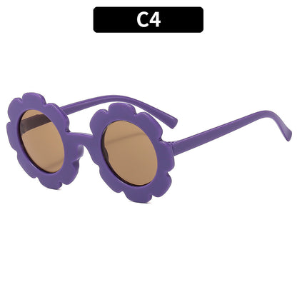 Colorful Kids' Classic Sunflower Sunglasses UV Protection