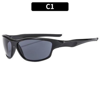 Y2K Cyberpunk Sport Sunglasses Trendy Futuristic Eyewear