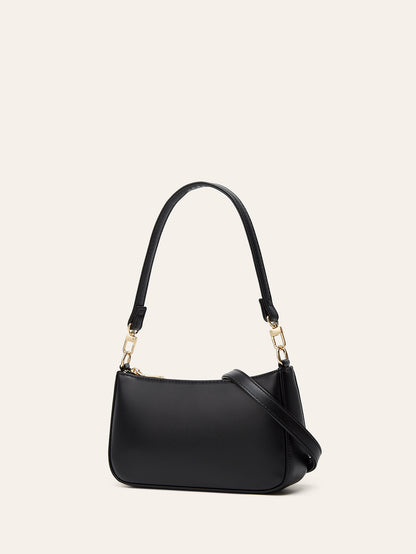Vintage Chic PU Shoulder Bag