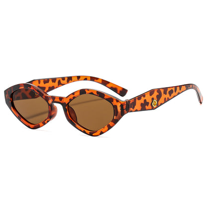 Trendy Polygon Sunglasses for Men and Women - UV400 Eye Protection