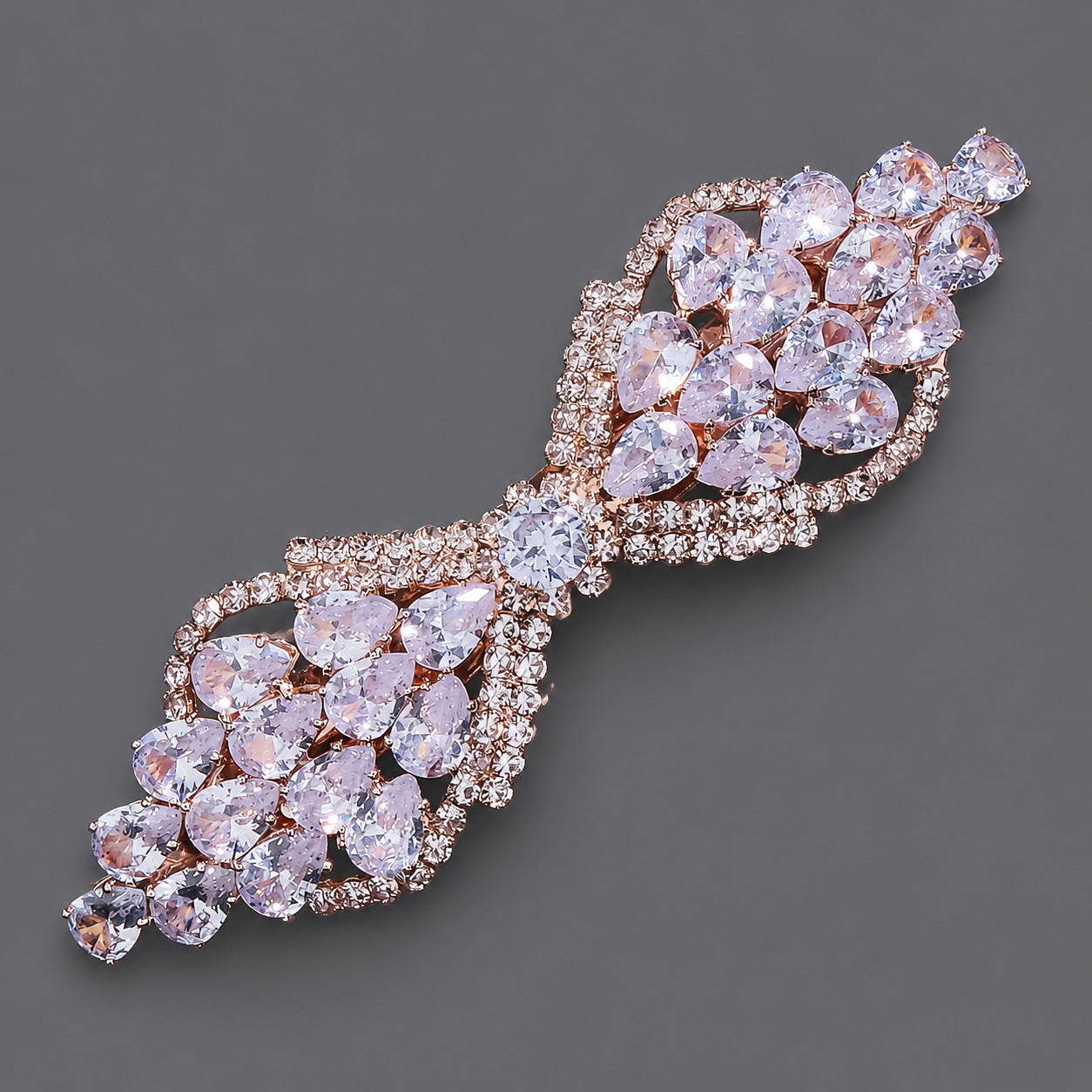 Elegant Zirconia Hair Clips for Everyday Style