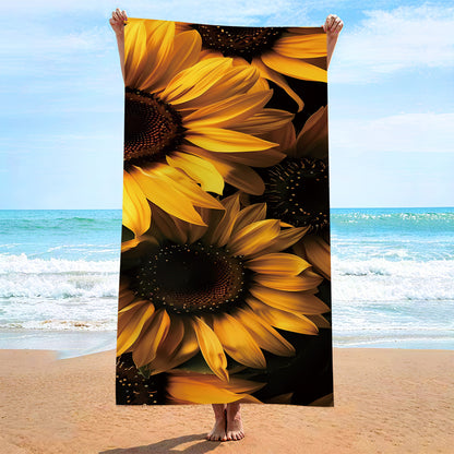 Custom Printed Beach Towel Microfiber Quick-Dry Towel