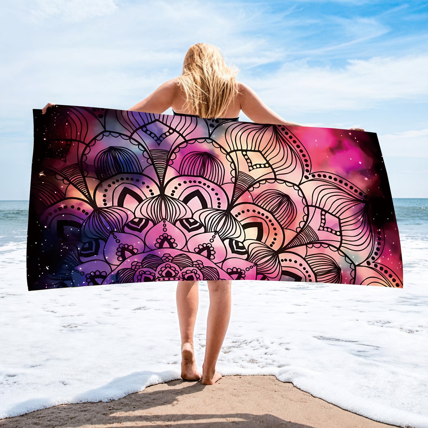 Custom Printed Beach Towel Microfiber Quick-Dry Towel