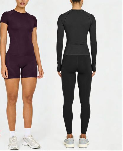 Winter Dry Fit Long Sleeve Yoga Top High Intensity Fitness Apparel