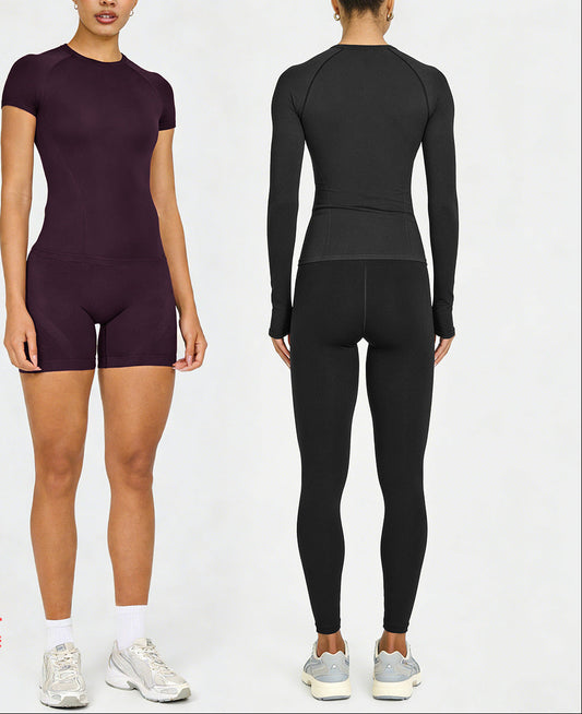 Winter Dry Fit Long Sleeve Yoga Top High Intensity Fitness Apparel