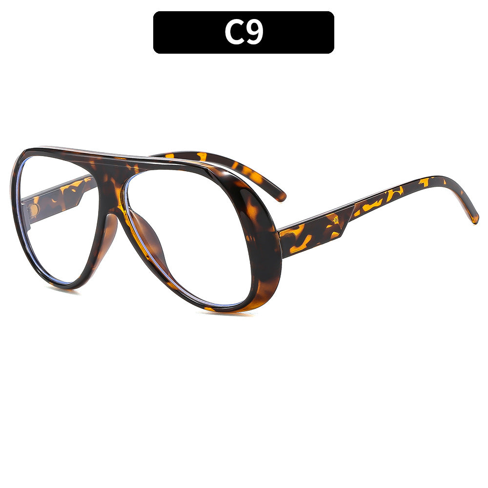 Trendy Large Frame Outdoor Cycling Sunglasses for Men and Women