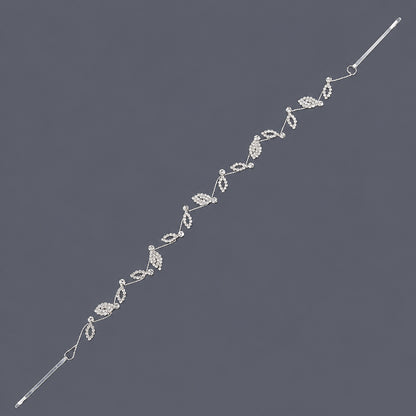 Elegant Floral Hairband with Rhinestones for Any Occasion