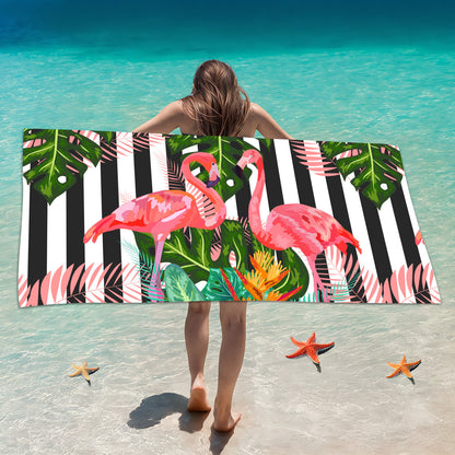 Customized Microfiber Beach Towel with Digital Print