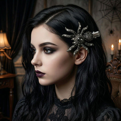 Halloween Spider Hair Clip Creative Party Accessories