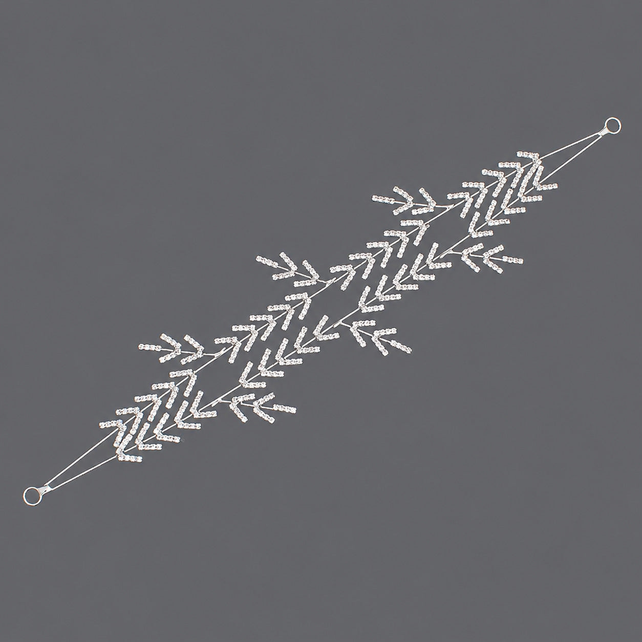 Elegant Floral Hairband with Rhinestones for Any Occasion