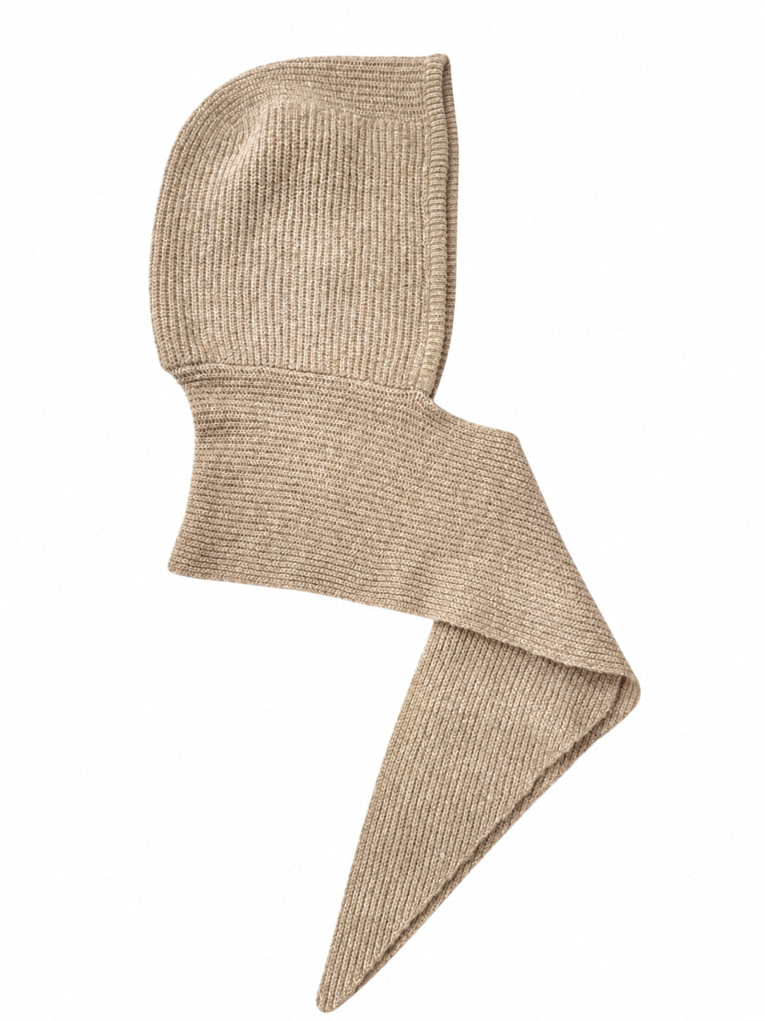 Hooded Knitted Scarf with Warmth and Style