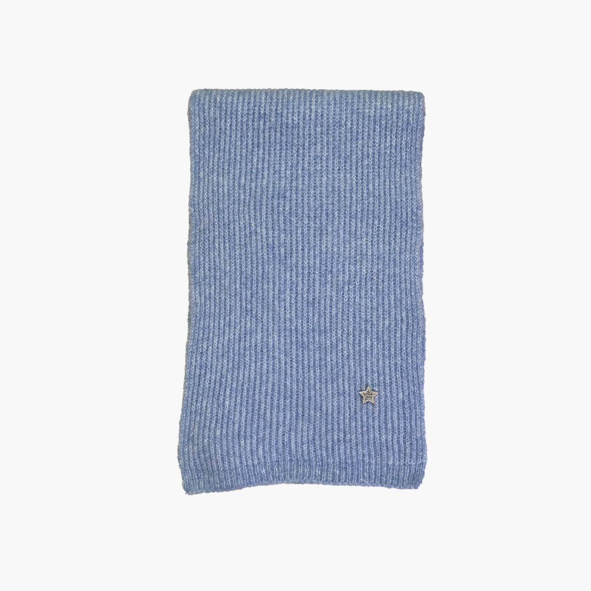 Fashionable Knit Star Pattern Scarf with Warm Neck Protection