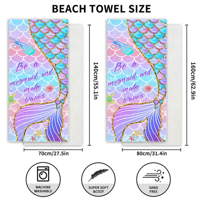 Customized Microfiber Beach Towel with Digital Print