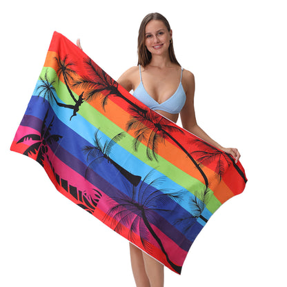 Microfiber Printed Beach Towel Bath Towel