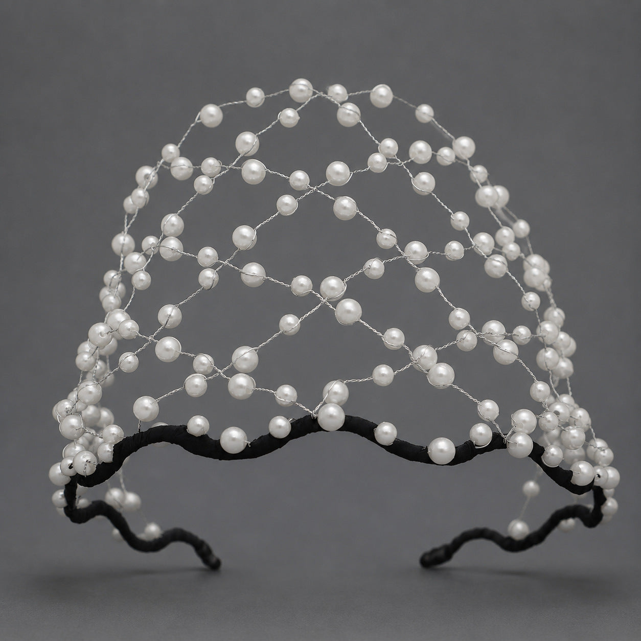 Handcrafted Crystal Beaded Headband Elegant Hair Accessory