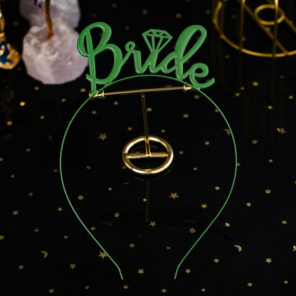 Bridal Veil Hair Accessories Crown Headpiece for Weddings and Photoshoots