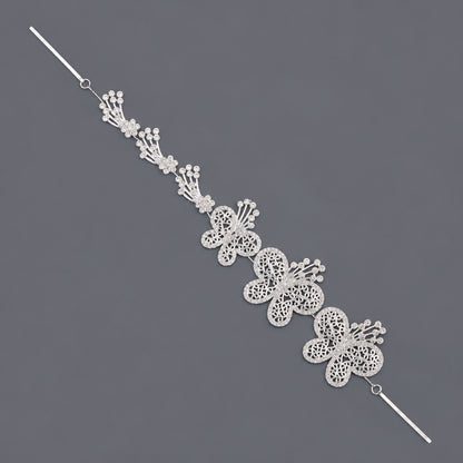Elegant Floral Hairband with Rhinestones for Any Occasion