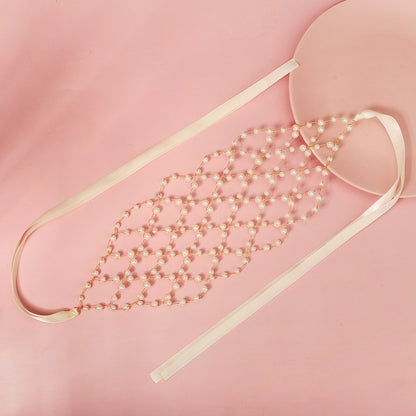 Fashionable Ethnic Style Soft Headband with Beads