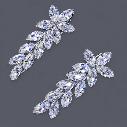 Elegant Zirconia Hair Clips for Everyday Style