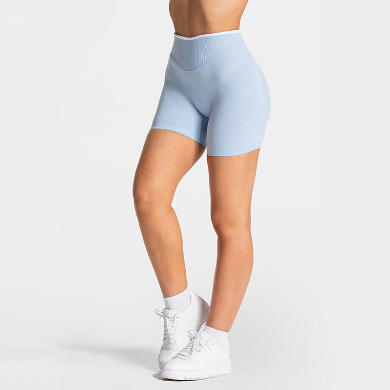 Color Blocked Long Sleeve Workout Top for Women