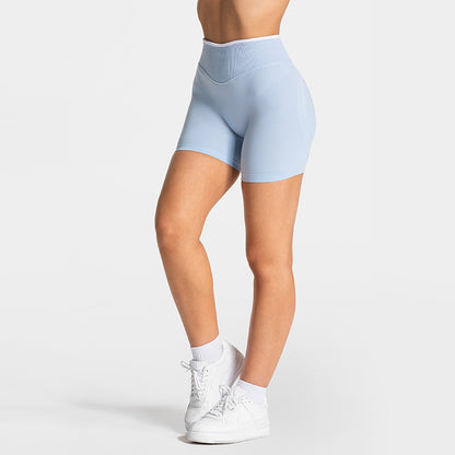 Color Blocked Long Sleeve Workout Top for Women
