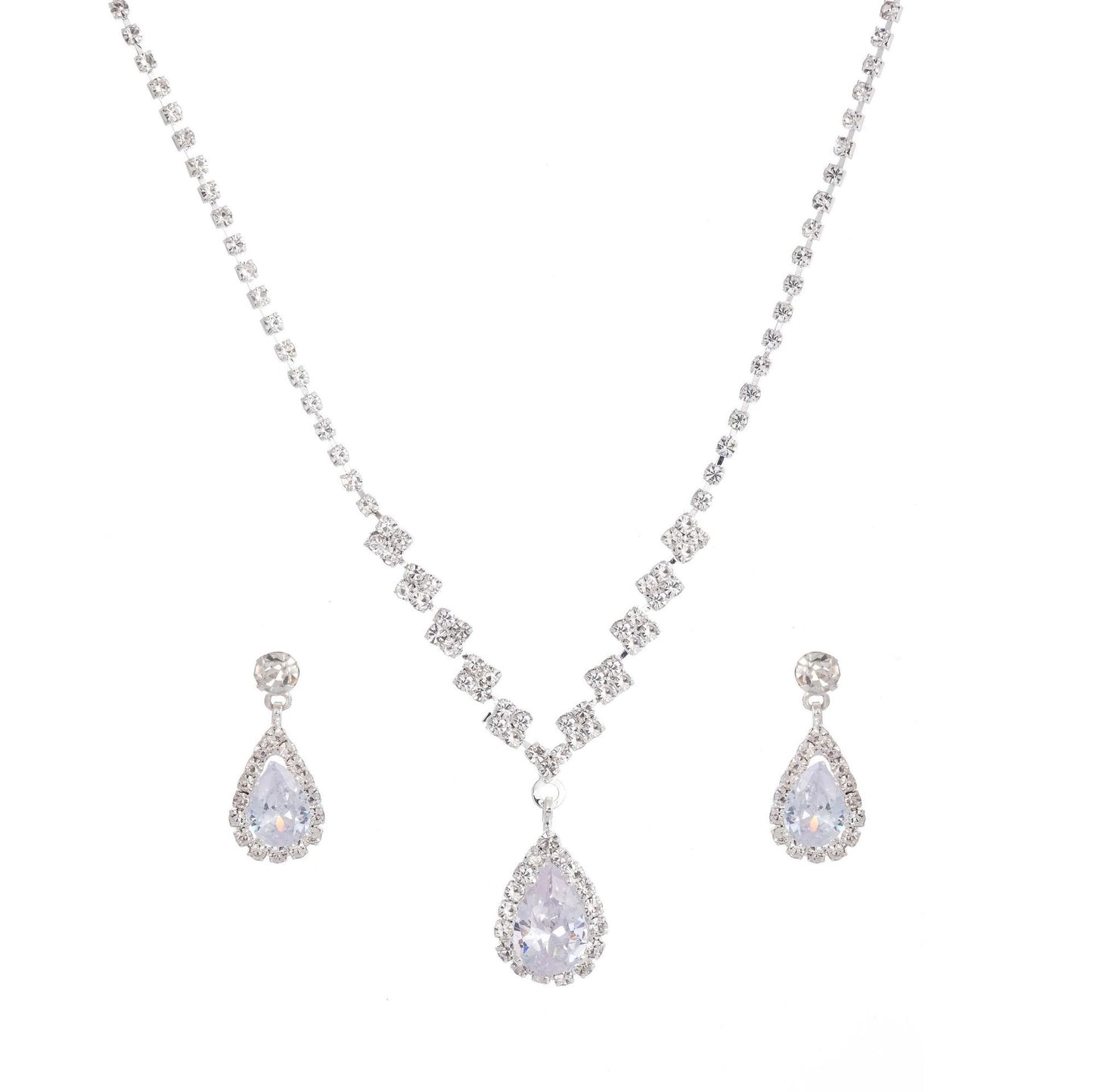 Elegant Vintage Pearl Jewelry Set – Necklace and Earrings for All Occasions
