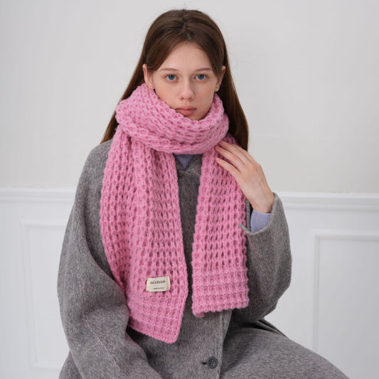 Knitted Scarf for Women Stylish Soft Warm Scarf