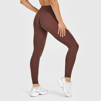 High-Waisted Seamless Yoga Pants for Women - Compression Tights