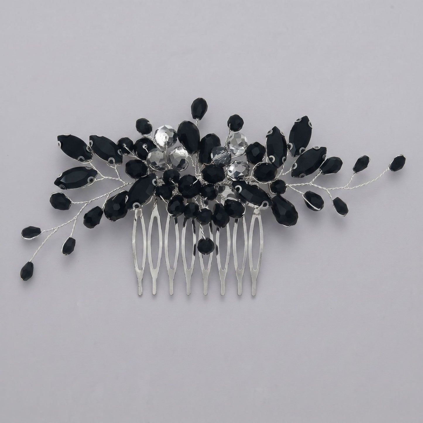 Exquisite Pearl and Crystal Flower Headpiece for Bridal Photoshoots