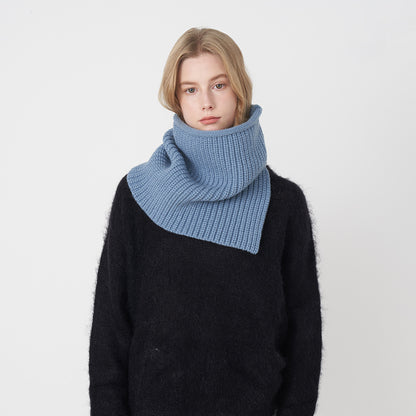 Chic Knit Scarves with Slit Design for All-Season Style