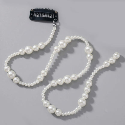Exquisite Pearl and Crystal Flower Headpiece for Bridal Photoshoots
