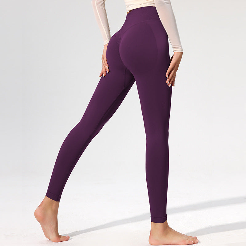 High-Waisted Peach Butt Yoga Pants for Women