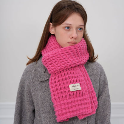 Knitted Scarf for Women Stylish Soft Warm Scarf