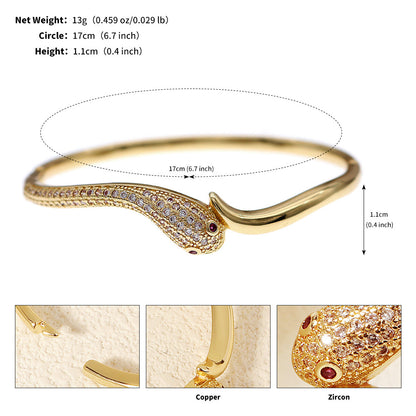 Crystal Studded Open Cuff Bracelet Elegant Jewelry for Weddings and Parties