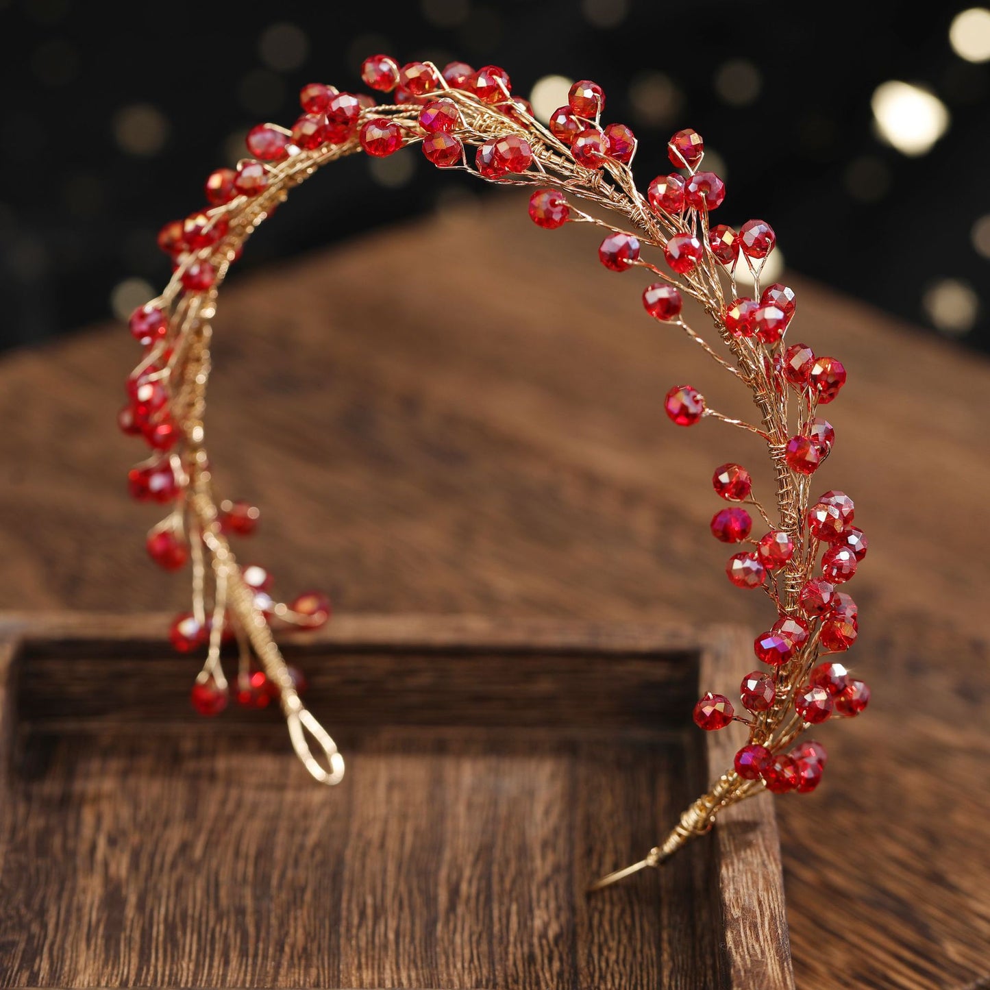 Crystal Pearl Wedding Headband Hair Accessory