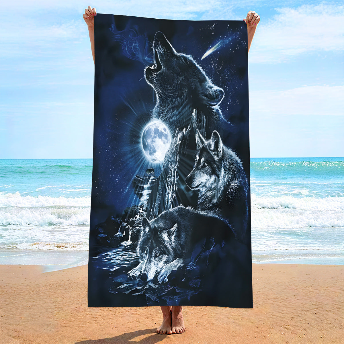 Custom Beach Towel Extra Large Microfiber Printed 100x180cm