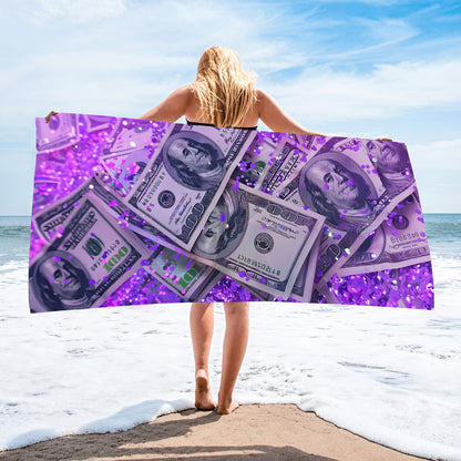 Custom Printed Beach Towel Microfiber Quick-Dry Towel