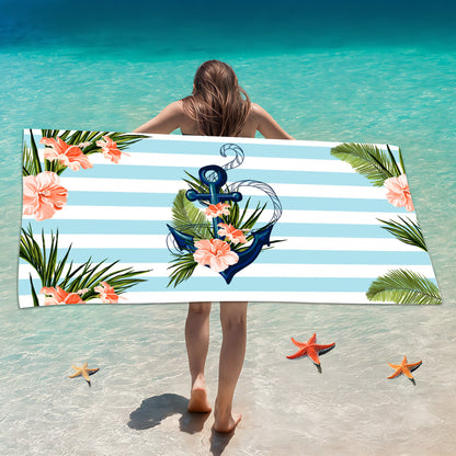 Customized Microfiber Beach Towel with Digital Print