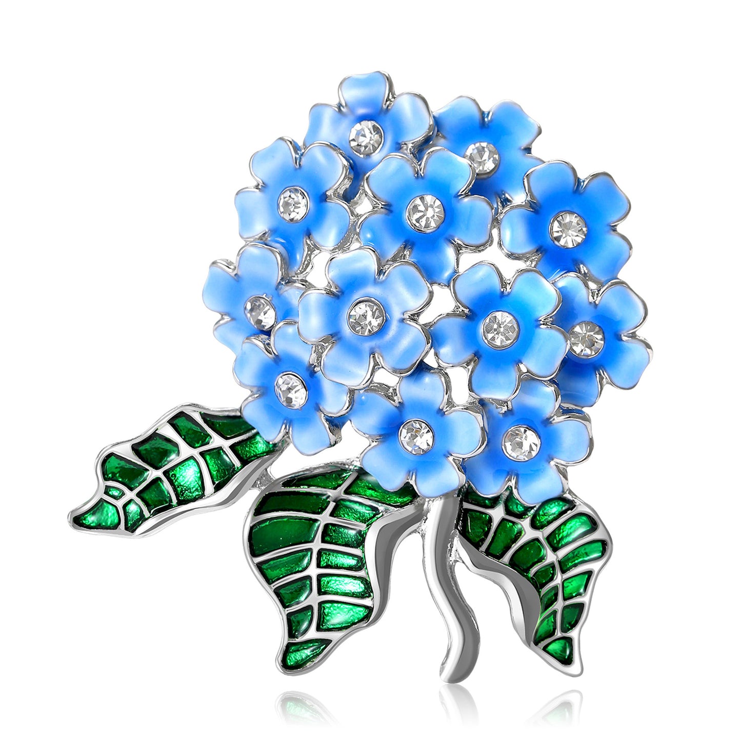 Floral Brooch Pin for Women | Alloy Plant Series Accessories