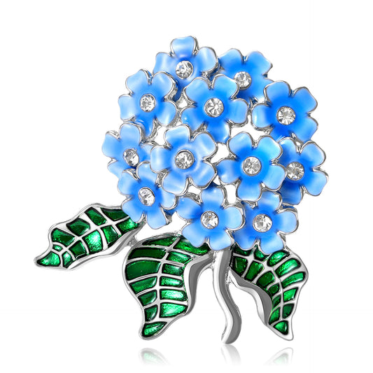 Floral Brooch Pin for Women | Alloy Plant Series Accessories