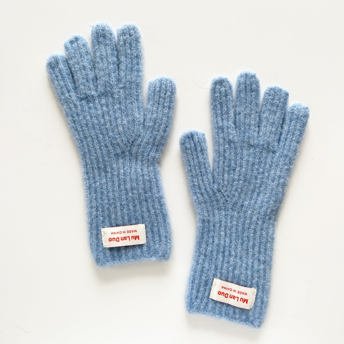 Touchscreen Knit Gloves Cute Solid Color Warm Winter Mittens