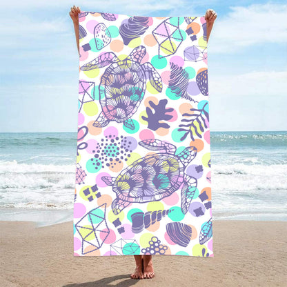 Printed Quick-Dry Microfiber Beach & Bath Towel