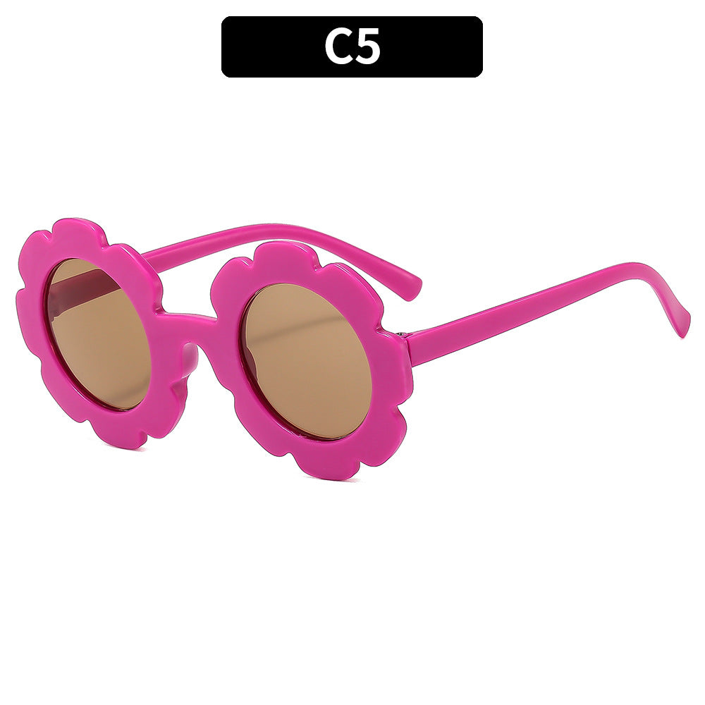 Colorful Kids' Classic Sunflower Sunglasses UV Protection