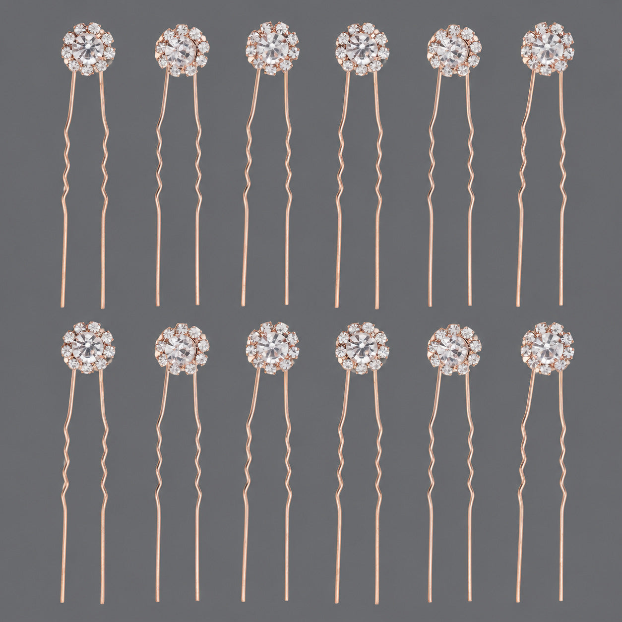 Handcrafted Pearl Hairpins With Rhinestones For Weddings