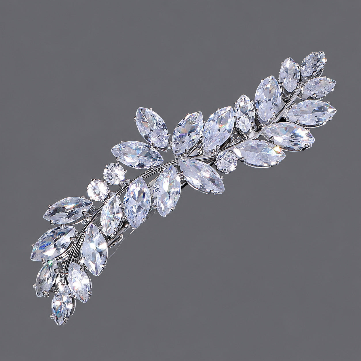 Elegant Zirconia Hair Clips for Everyday Style